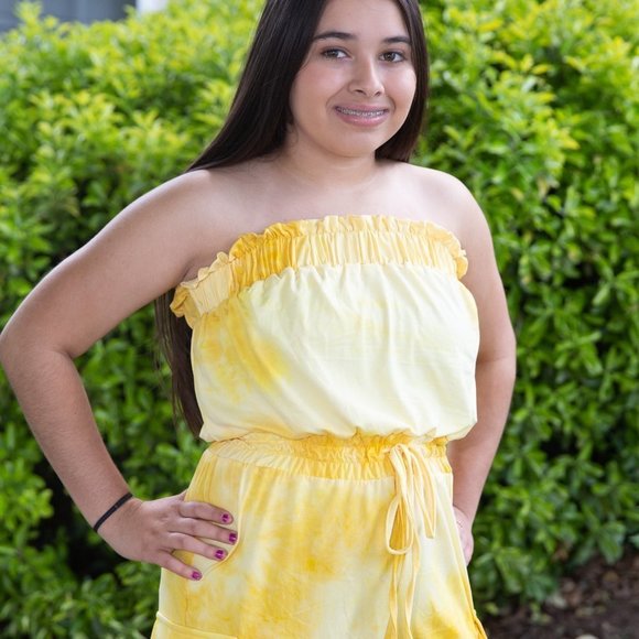 Yellow Tye Dye Jumper - Picture 4 of 6